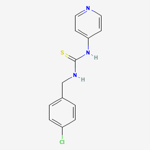 N-(4-chlorobenzyl)-N'-4-pyridinylthiourea