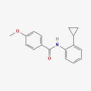 N-(2-cyclopropylphenyl)-4-methoxybenzamide