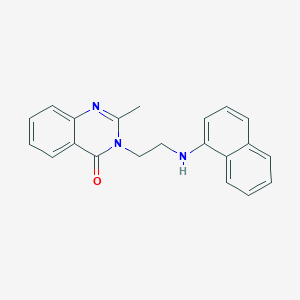 2-methyl-3-[2-(1-naphthylamino)ethyl]-4(3H)-quinazolinone