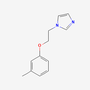 1-[2-(3-methylphenoxy)ethyl]-1H-imidazole