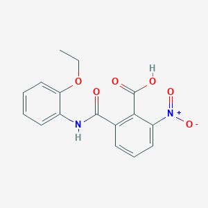 2-{[(2-ethoxyphenyl)amino]carbonyl}-6-nitrobenzoic acid