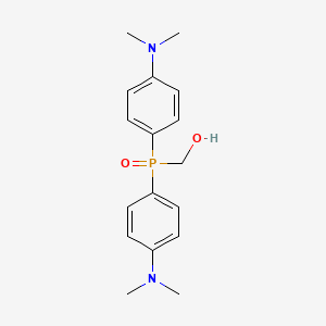 {bis[4-(dimethylamino)phenyl]phosphoryl}methanol