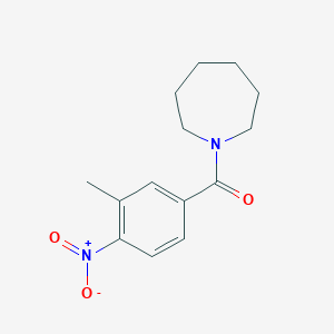 1-(3-methyl-4-nitrobenzoyl)azepane