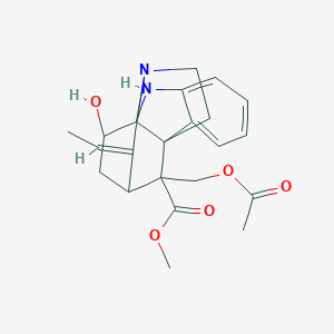molecular formula C23H28N2O5 B058282 22-And-echitamine CAS No. 123064-74-4