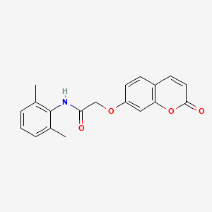 N-(2,6-dimethylphenyl)-2-[(2-oxo-2H-chromen-7-yl)oxy]acetamide