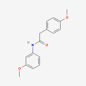 N-(3-methoxyphenyl)-2-(4-methoxyphenyl)acetamide