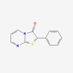 2-phenyl[1,3]thiazolo[3,2-a]pyrimidin-4-ium-3-olate