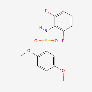 N-(2,6-difluorophenyl)-2,5-dimethoxybenzenesulfonamide