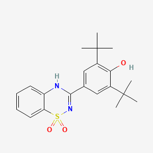 molecular formula C21H26N2O3S B582844 4-Bbdpo CAS No. 150457-39-9