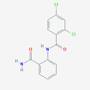 N-[2-(aminocarbonyl)phenyl]-2,4-dichlorobenzamide