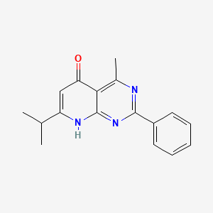 7-isopropyl-4-methyl-2-phenylpyrido[2,3-d]pyrimidin-5(8H)-one