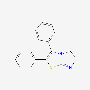 molecular formula C17H14N2S B5828605 2,3-diphenyl-5,6-dihydroimidazo[2,1-b][1,3]thiazole 