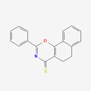 2-phenyl-5,6-dihydro-4H-naphtho[2,1-e][1,3]oxazine-4-thione