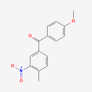 (4-methoxyphenyl)(4-methyl-3-nitrophenyl)methanone