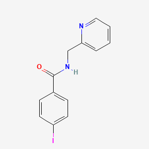 4-iodo-N-(2-pyridinylmethyl)benzamide