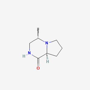 (4S,8aS)-4-Methylhexahydropyrrolo[1,2-a]pyrazin-1(2H)-one