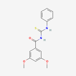 N-(anilinocarbonothioyl)-3,5-dimethoxybenzamide