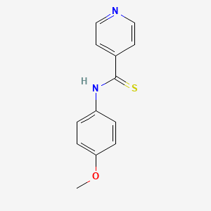 N-(4-methoxyphenyl)pyridine-4-carbothioamide