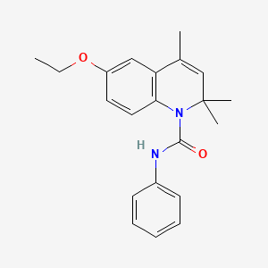 6-ethoxy-2,2,4-trimethyl-N-phenyl-1(2H)-quinolinecarboxamide