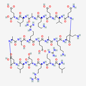 molecular formula C99H175N33O33 B582888 M Protein epitope OF group A streptococci CAS No. 152044-86-5