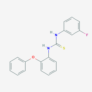 N-(3-fluorophenyl)-N'-(2-phenoxyphenyl)thiourea