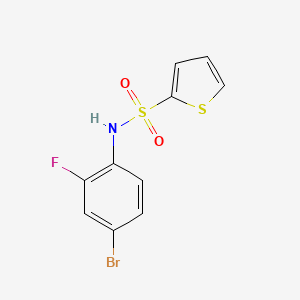 N-(4-bromo-2-fluorophenyl)-2-thiophenesulfonamide