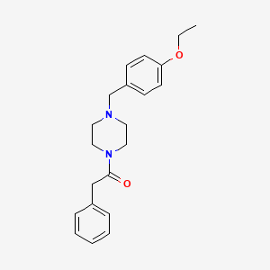 1-(4-ethoxybenzyl)-4-(phenylacetyl)piperazine