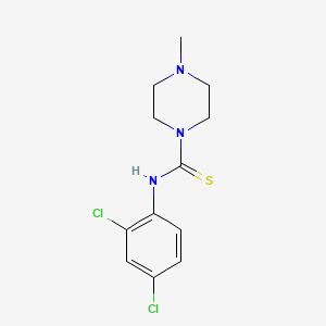 N-(2,4-dichlorophenyl)-4-methyl-1-piperazinecarbothioamide