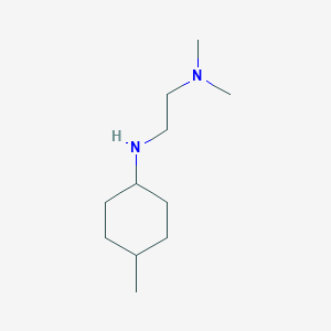 molecular formula C11H24N2 B5829208 N,N-dimethyl-N'-(4-methylcyclohexyl)-1,2-ethanediamine 