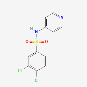 molecular formula C11H8Cl2N2O2S B5829329 3,4-dichloro-N-4-pyridinylbenzenesulfonamide 