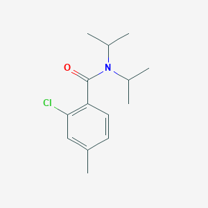 molecular formula C14H20ClNO B5829382 2-chloro-N,N-diisopropyl-4-methylbenzamide 