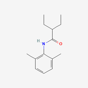 molecular formula C14H21NO B5829505 N-(2,6-dimethylphenyl)-2-ethylbutanamide 