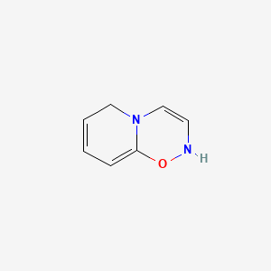 molecular formula C7H8N2O B582951 2H,6H-Pyrido[1,2-e][1,2,5]oxadiazine CAS No. 141586-36-9
