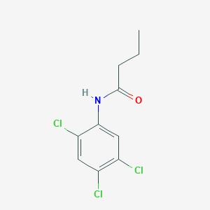 molecular formula C10H10Cl3NO B5829541 N-(2,4,5-trichlorophenyl)butanamide 
