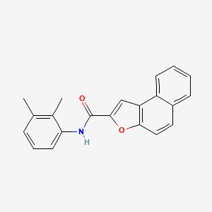 molecular formula C21H17NO2 B5829594 N-(2,3-dimethylphenyl)naphtho[2,1-b]furan-2-carboxamide 