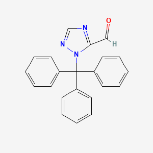 1-Trityl-1H-1,2,4-triazole-5-carbaldehyde
