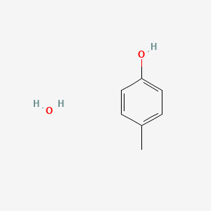 molecular formula C7H10O2 B582963 p-Cresol hydrate CAS No. 144255-42-5