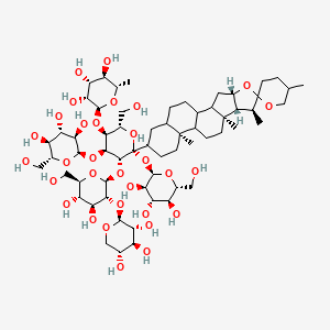molecular formula C62H102O31 B582971 东诺苷 A CAS No. 149664-94-8