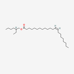 molecular formula C30H58O2 B582974 2-Ethylhexyl (Z)-docos-13-enoate CAS No. 150315-07-4