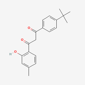 1-(4-tert-butylphenyl)-3-(2-hydroxy-4-methylphenyl)-1,3-propanedione