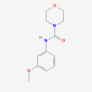 N-(3-methoxyphenyl)-4-morpholinecarboxamide