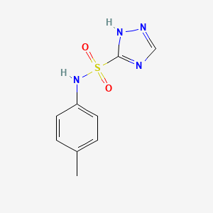 molecular formula C9H10N4O2S B583018 N-(p-Tolyl)-1H-1,2,4-triazole-3-sulfonamide CAS No. 147946-61-0