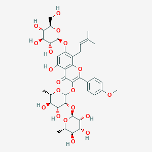 molecular formula C39H50O19 B058302 Baohuoside VI CAS No. 119760-73-5