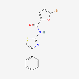 5-bromo-N-(4-phenyl-1,3-thiazol-2-yl)-2-furamide