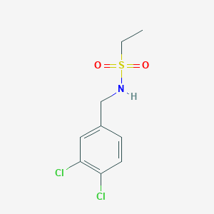 N-(3,4-dichlorobenzyl)ethanesulfonamide