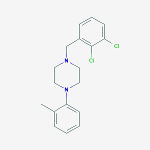 1-(2,3-dichlorobenzyl)-4-(2-methylphenyl)piperazine