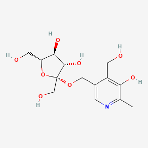 molecular formula C14H21NO8 B583065 5'-O-Fructofuranosylpyridoxine CAS No. 149950-42-5