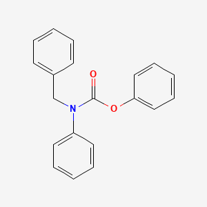 molecular formula C20H17NO2 B5830736 phenyl benzyl(phenyl)carbamate 