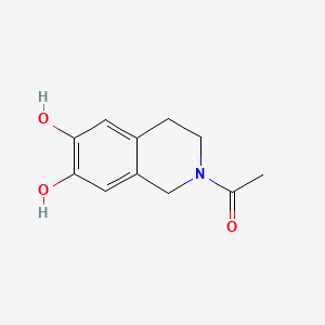 1-(6,7-Dihydroxy-3,4-dihydroisoquinolin-2(1H)-yl)ethanone