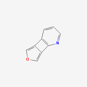 molecular formula C9H5NO B583089 Furo[3',4':3,4]cyclobuta[1,2-b]pyridine CAS No. 147466-15-7